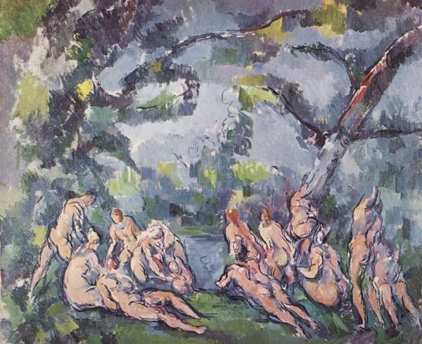 Paul Cezanne The Bathers Norge oil painting art